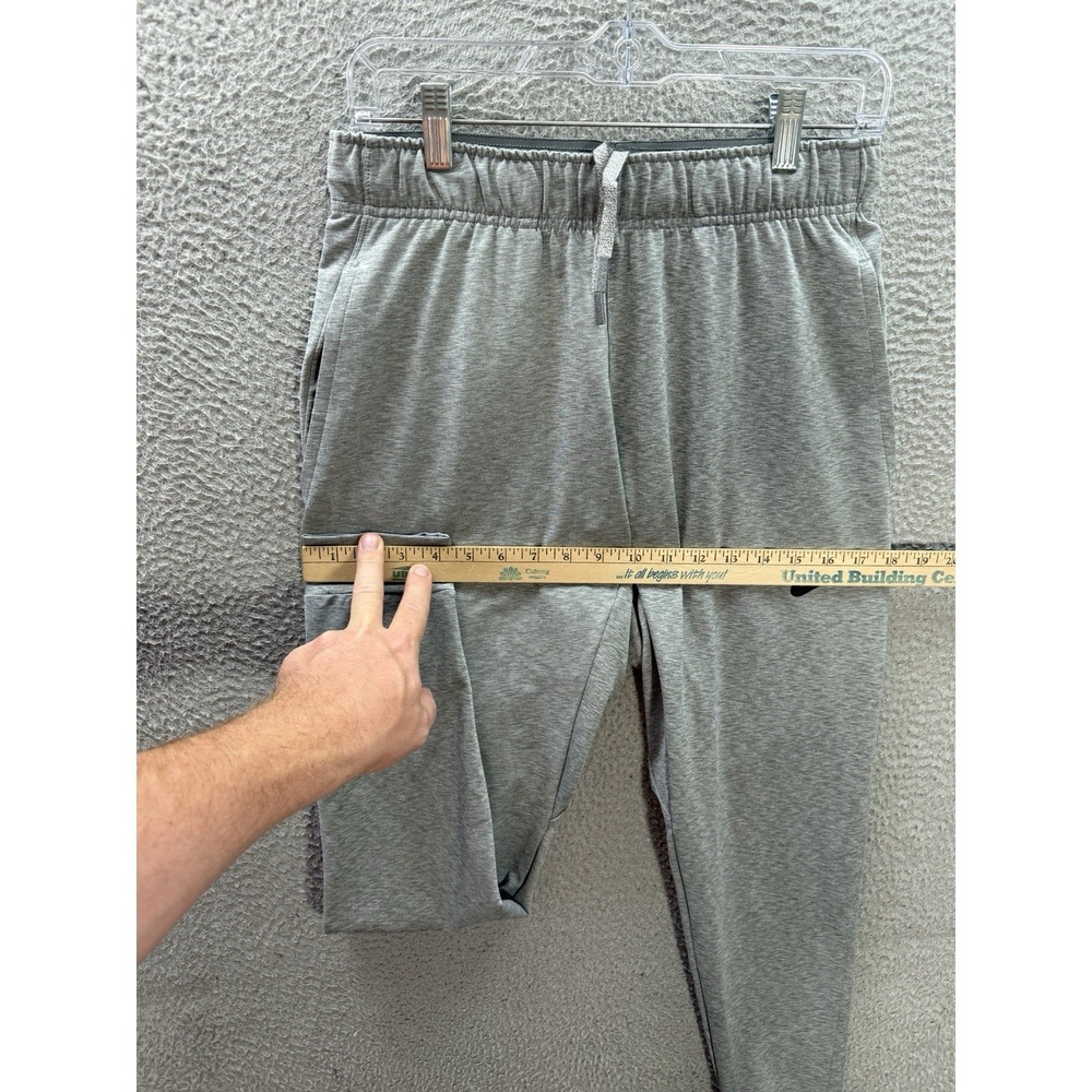 Nike Yoga Pants Womens Small Gray Heather Dri Fit Joggers Stretch Jogging Gym - Picture 6 of 10